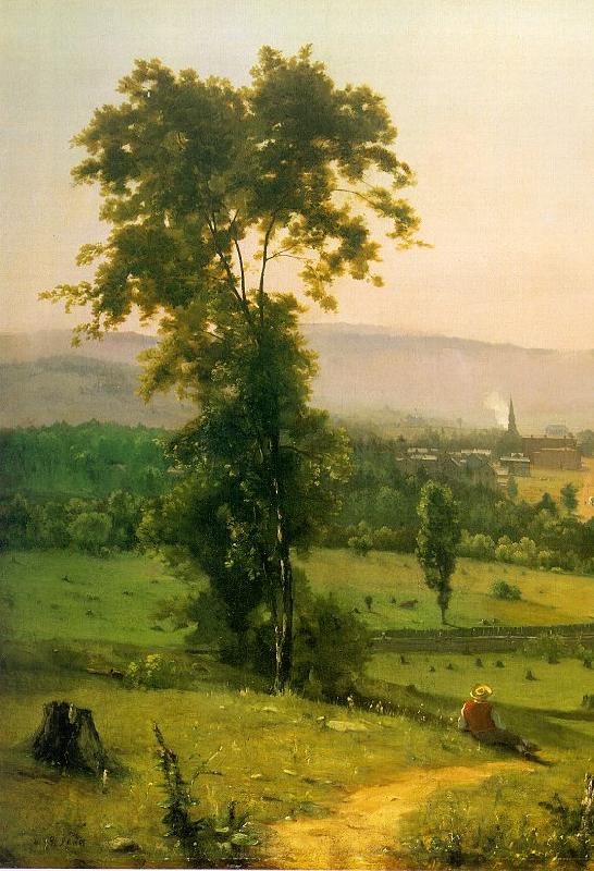 George Inness The Lackawanna Valley Spain oil painting art